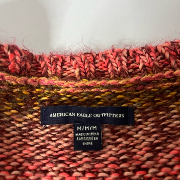 American Eagle Cozy Fall Round Neck Sweater Medium - Picture 4 of 4